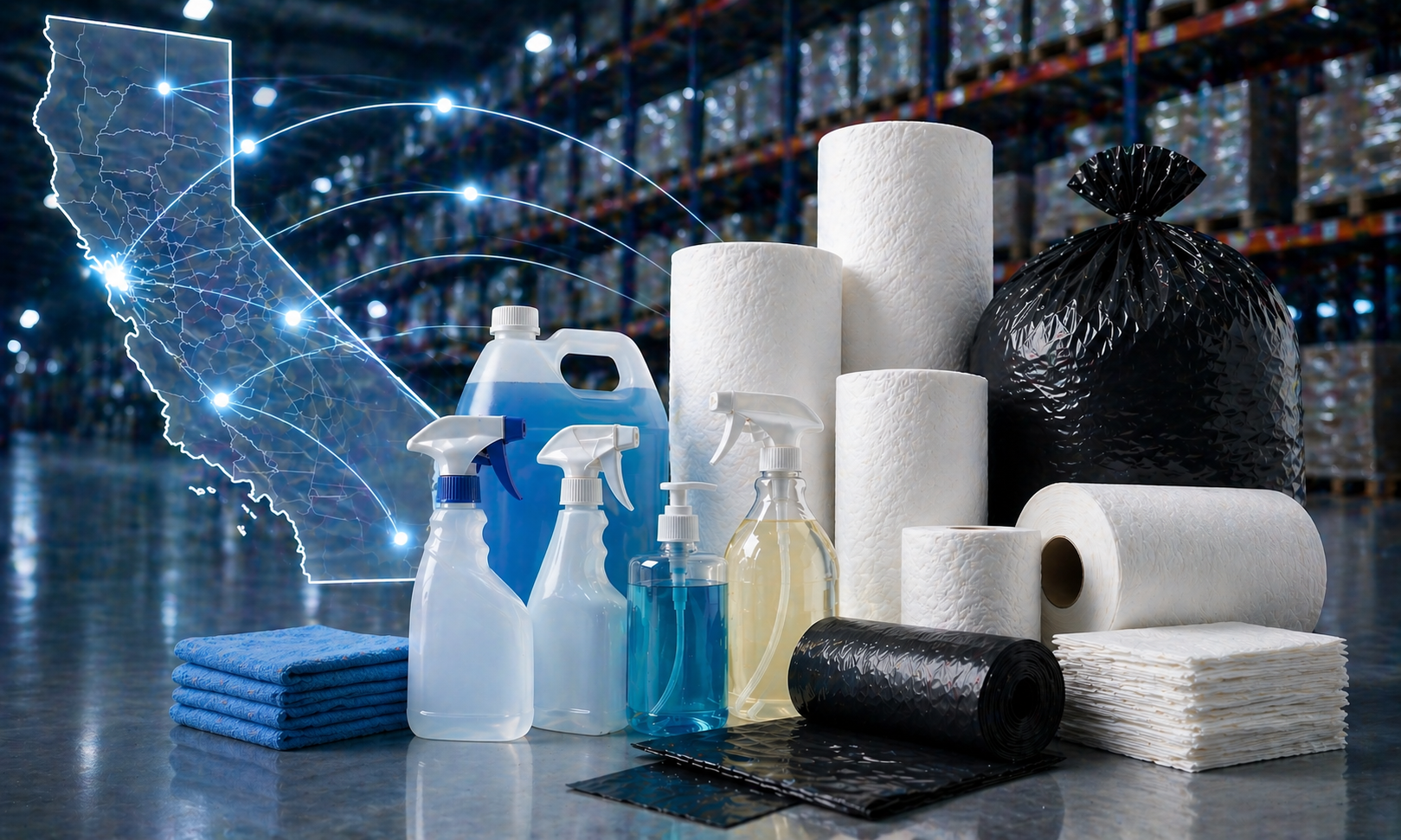 CleanCore Supply delivery and janitorial supply visual