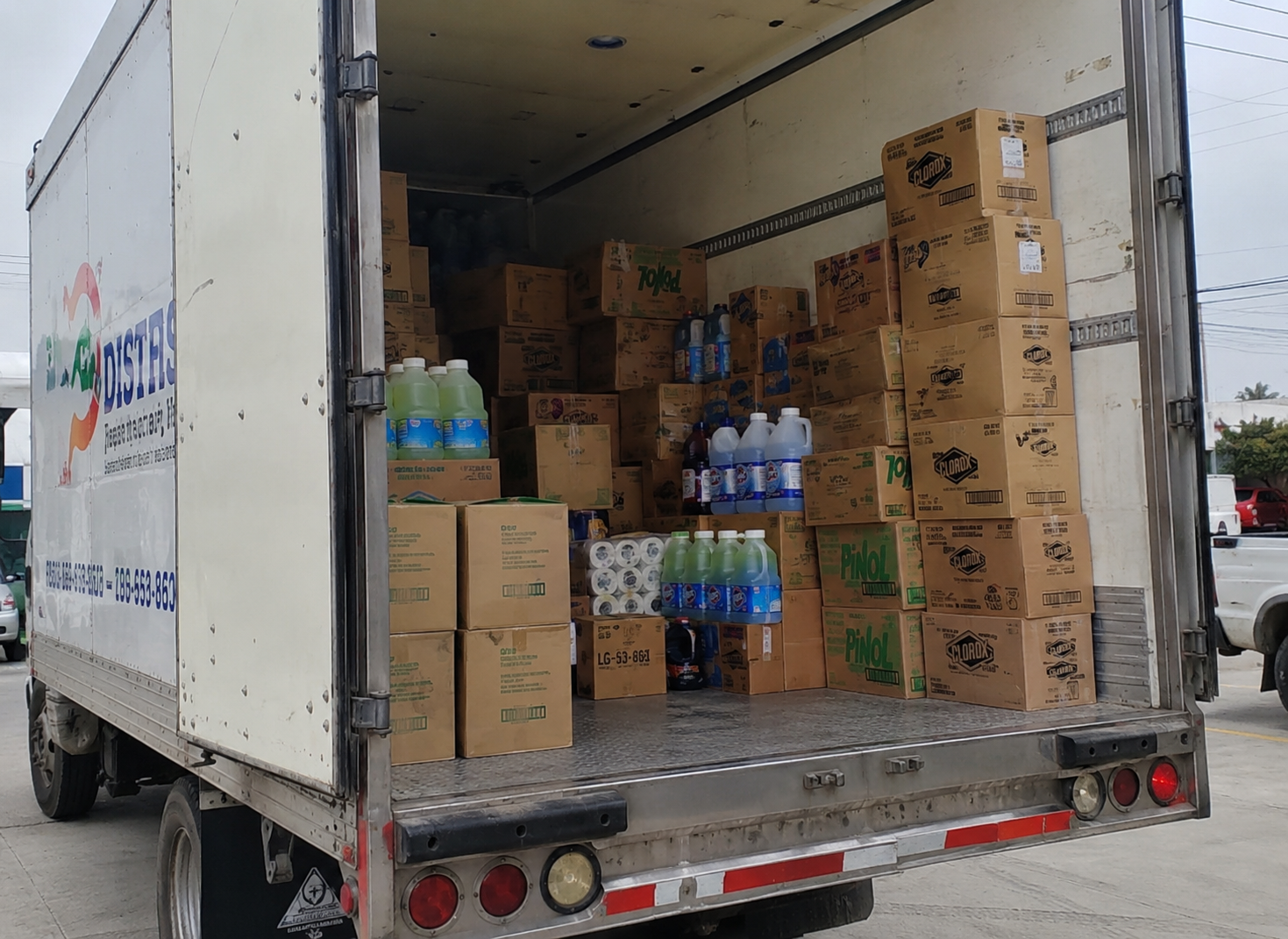 Fast and reliable delivery truck